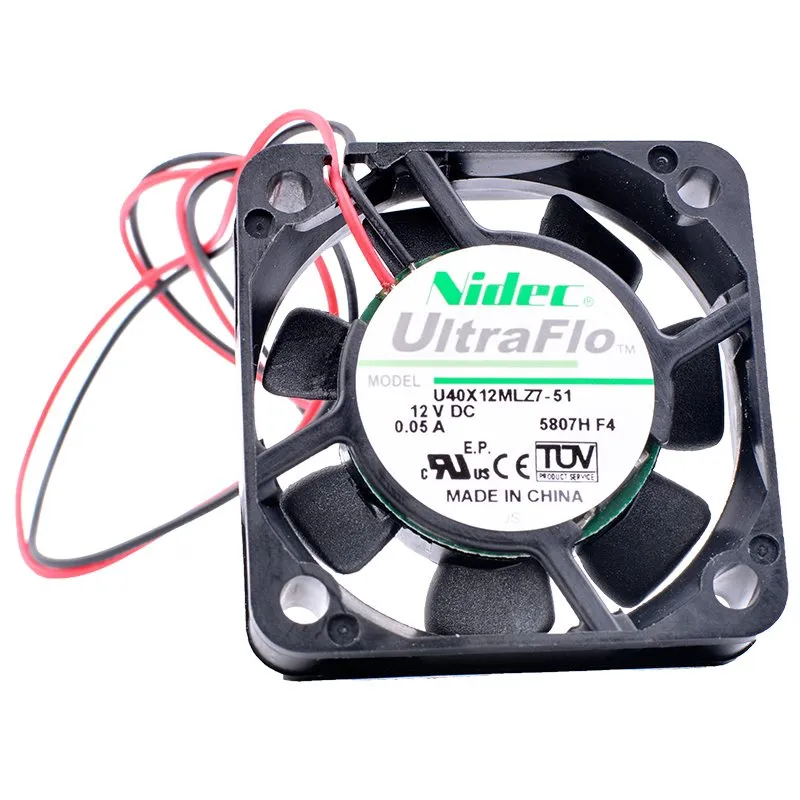 Nidec U40X12MLZ7-51 DC12V 0.05A cooling fan Nidec U40X12MLZ7-51 DC12V 0.05A cooling fan
