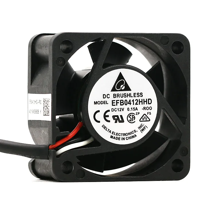 DELTA EFB0412HHD 12V 0.15A 4CM Huawei H3C Switch Silent Fan DELTA EFB0412HHD 12V 0.15A 4CM Huawei H3C Switch Silent Fan