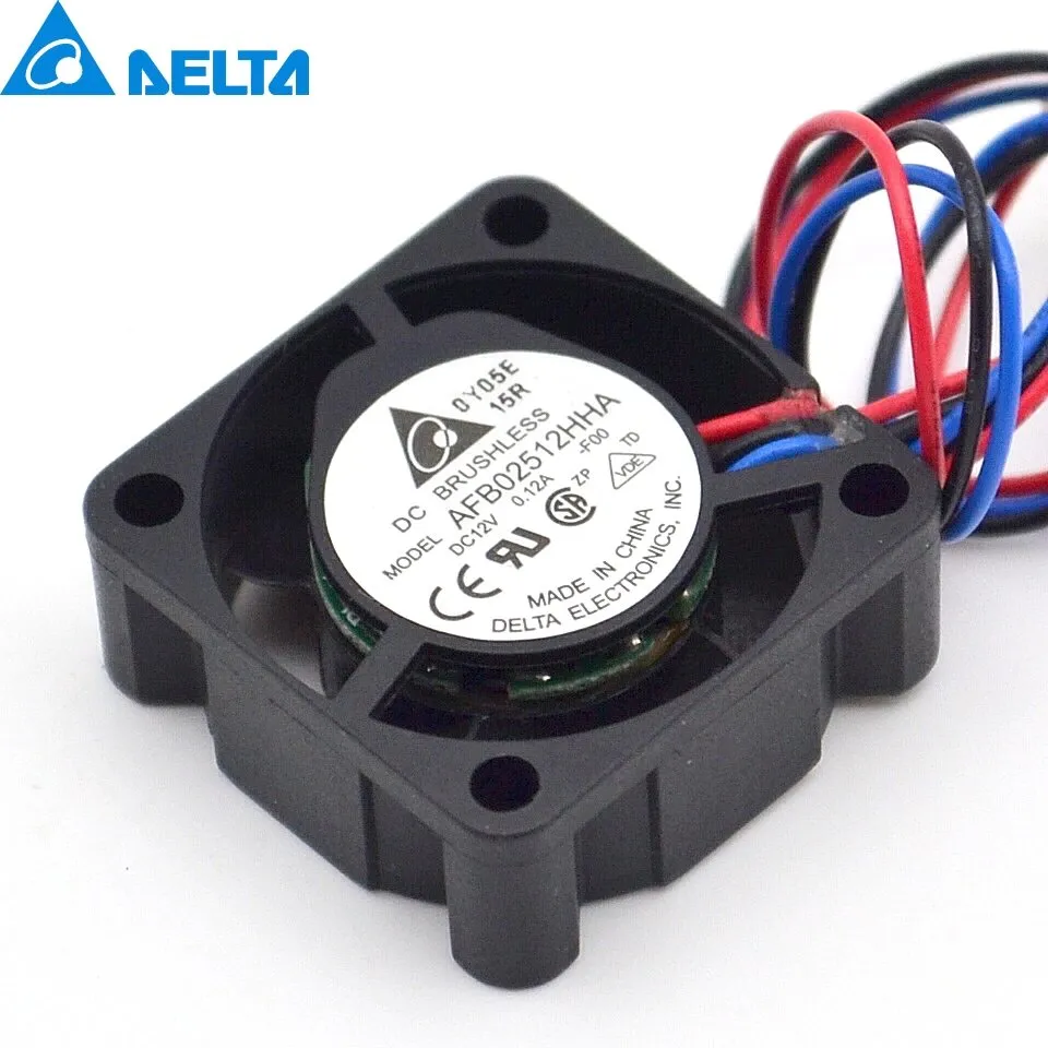 Delta AFB02512HHA 12V 0.12A cpu cooler heatsink axial Cooling Fan Delta AFB02512HHA 12V 0.12A cpu cooler heatsink axial Cooling Fan