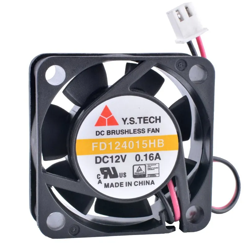 Y.S.TECH FD124015HB 12V 0.16A Double ball bearing cooling fan Y.S.TECH FD124015HB 12V 0.16A Double ball bearing cooling fan
