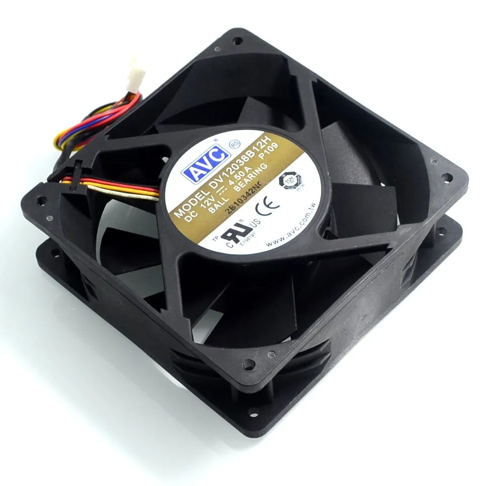 AVC DV138B12H 12V 4.5A 12CM cooling fan AVC DV138B12H 12V 4.5A 12CM cooling fan