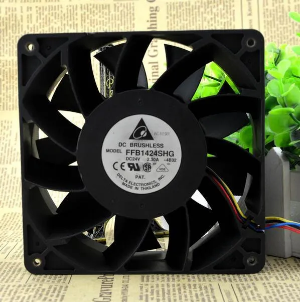 Delta FFB1424SHG DC24V 2.30A 140*140*50mm 4-wire cooling fan Delta FFB1424SHG DC24V 2.30A 140*140*50mm 4-wire cooling fan