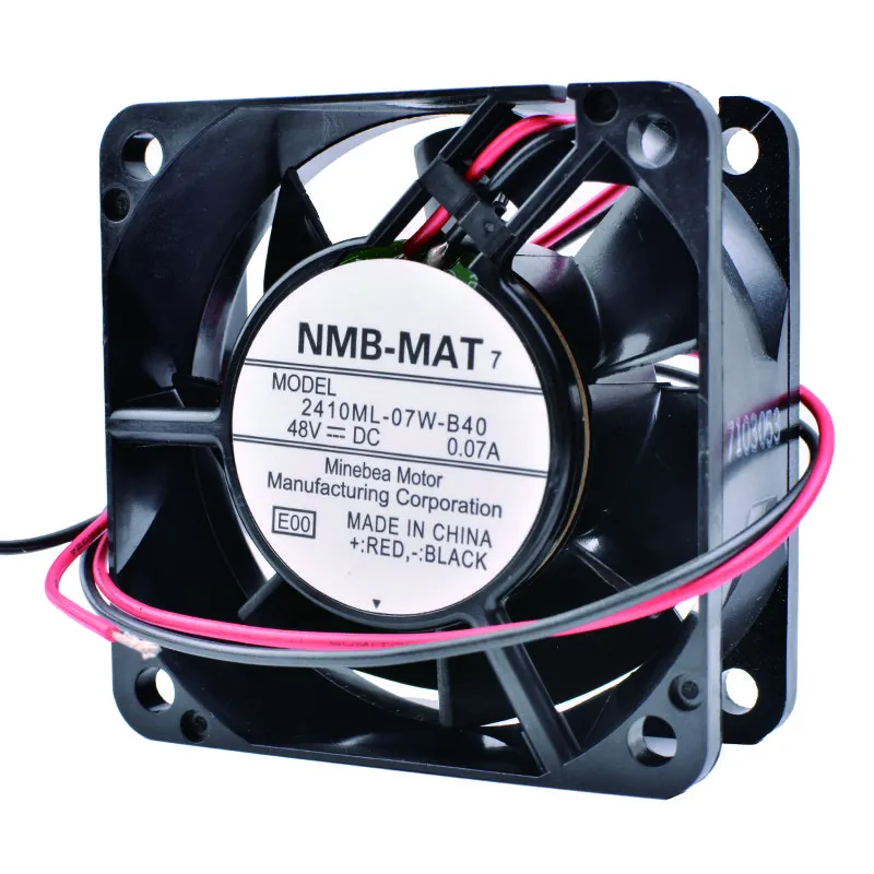 NMB 2410ML-07W-B40 6cm 48V 0.07A Inverter server cooling fan NMB 2410ML-07W-B40 6cm 48V 0.07A Inverter server cooling fan