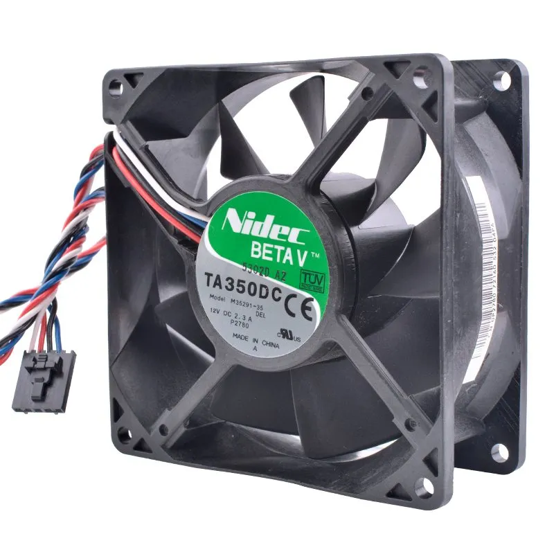 Nidec M35291-35 12V 2.3A double ball bearing server cooling fan Nidec M35291-35 12V 2.3A double ball bearing server cooling fan