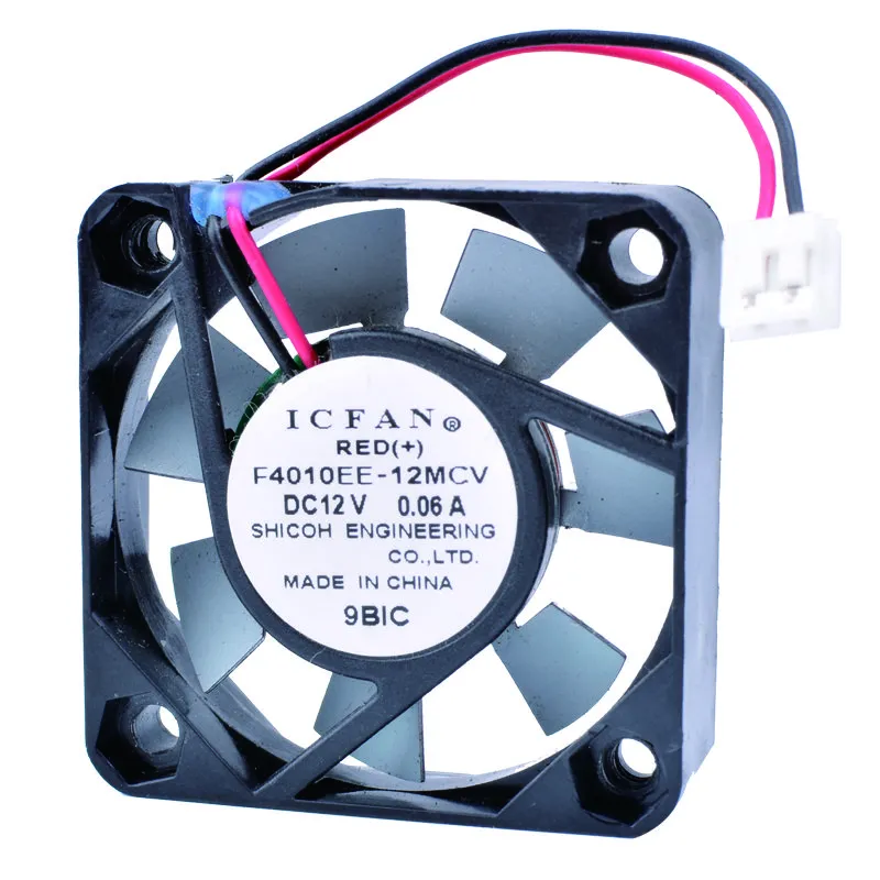 ICFAN F4040EE-12MCV 12V 0.06A North and South Bridge mini chassis silent fan Metal cooling fan ICFAN F4040EE-12MCV 12V 0.06A North and South Bridge mini chassis silent fan Metal cooling fan