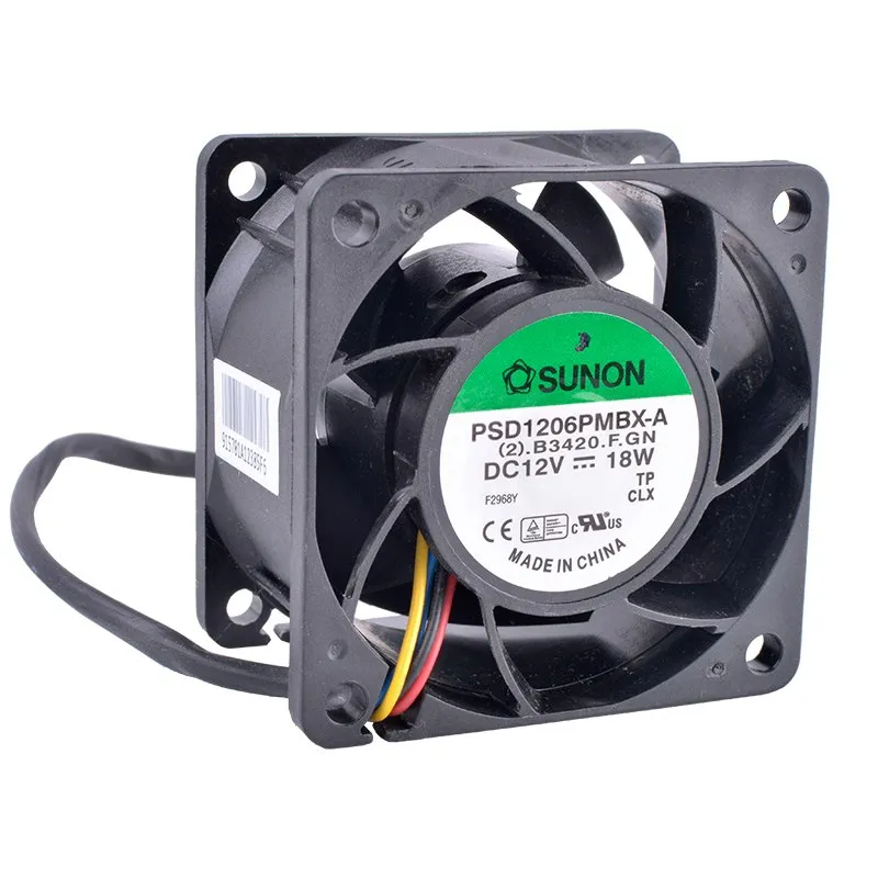 SUNON PSD16PMBX-A DC12V 18W Double ball bearing fan SUNON PSD16PMBX-A DC12V 18W Double ball bearing fan