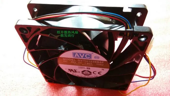 AVC DYTH1238B8F DC48V 1.80A Y082 120*120*38MM 4-wire server industrial cooling fan AVC DYTH1238B8F DC48V 1.80A Y082 120*120*38MM 4-wire server industrial cooling fan