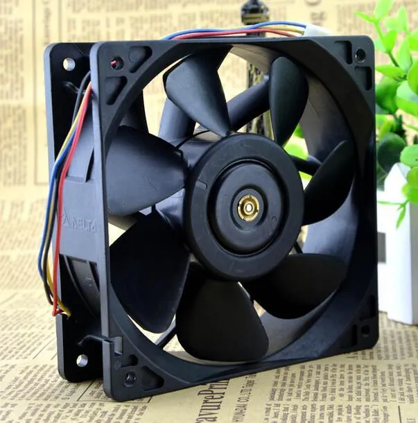 Delta QFR1212GHE 12V 2.70A 4-line Cooling Fan Delta QFR1212GHE 12V 2.70A 4-line Cooling Fan
