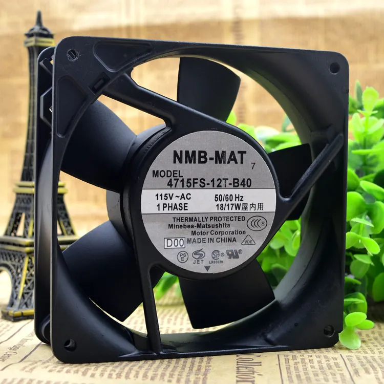 NMB 4715FS-12T-B40 AC115V Blower Axial Cooling Fan NMB 4715FS-12T-B40 AC115V Blower Axial Cooling Fan