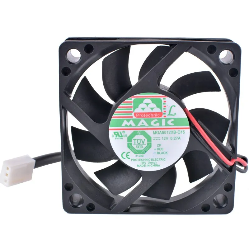 MAGIC MGA6012XB-O15 12V 0.27A Double ball bearing cooling fan MAGIC MGA6012XB-O15 12V 0.27A Double ball bearing cooling fan