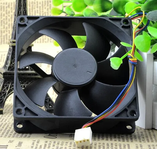 AVC DS09225R12HPFAF 12V 0.41A 4 wire PWM CPU cooling chassis fan AVC DS09225R12HPFAF 12V 0.41A 4 wire PWM CPU cooling chassis fan