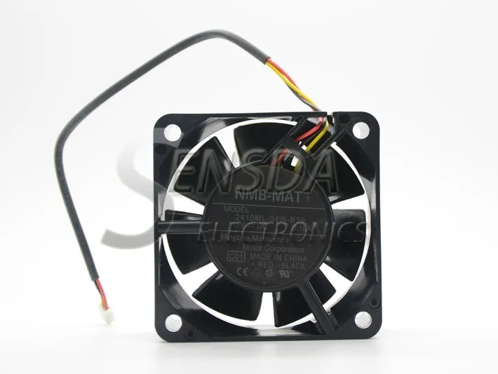 NMB 2410ML-04W-B39 60mm 12V 0.16A 3Wire server inverter cooling fan NMB 2410ML-04W-B39 60mm 12V 0.16A 3Wire server inverter cooling fan