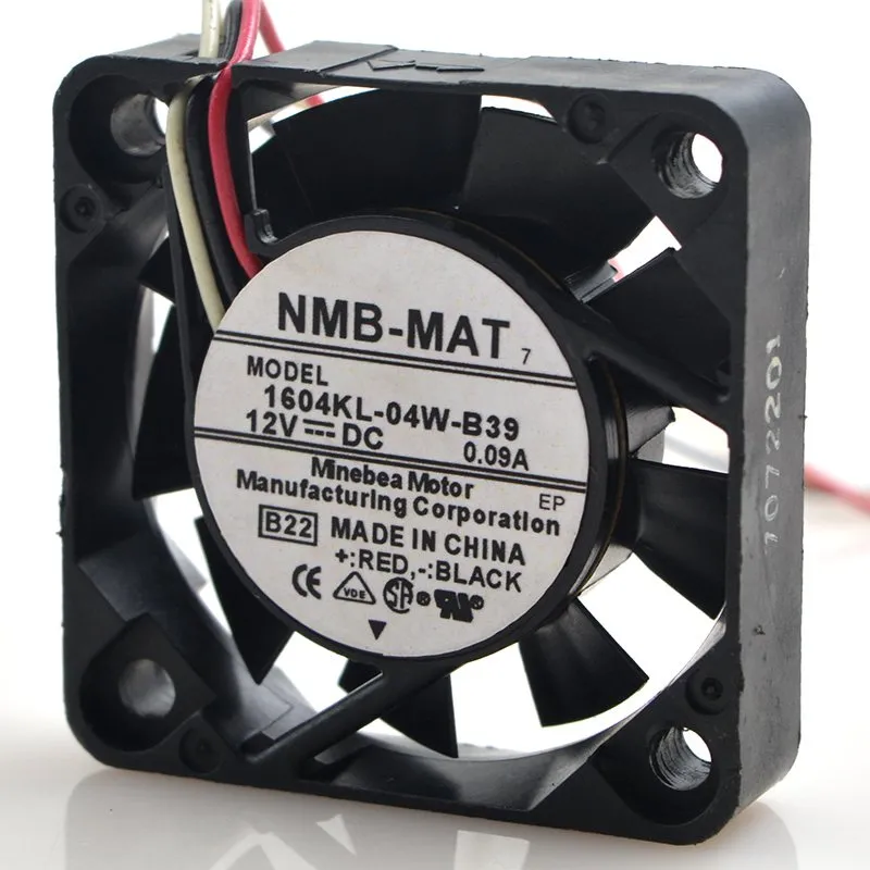 NMB 1604KL-04W-B39 4cm 4010 12V 0.09A drive cooling fan NMB 1604KL-04W-B39 4cm 4010 12V 0.09A drive cooling fan