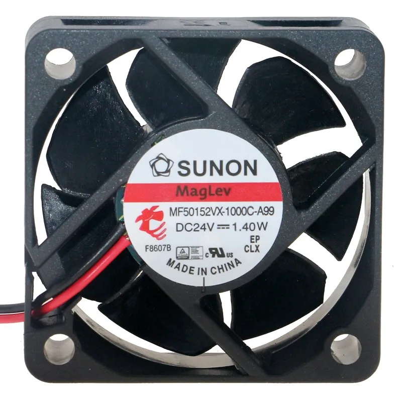 SUNON MF50152VX-1000C-A99 DC 24V 1.40W Small inverter equipment cooling fan SUNON MF50152VX-1000C-A99 DC 24V 1.40W Small inverter equipment cooling fan