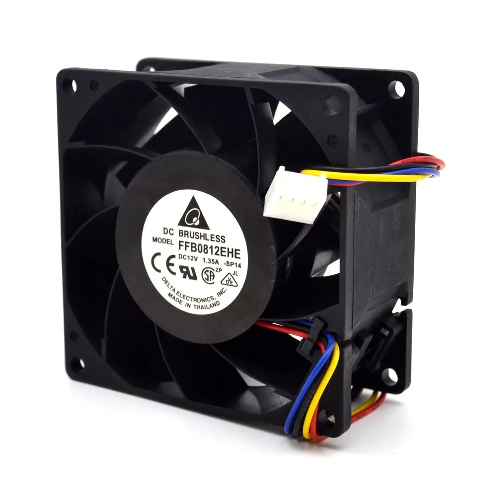 Delta FFB0812EHE 12V 1.35A Need double ball bearing fan Delta FFB0812EHE 12V 1.35A Need double ball bearing fan