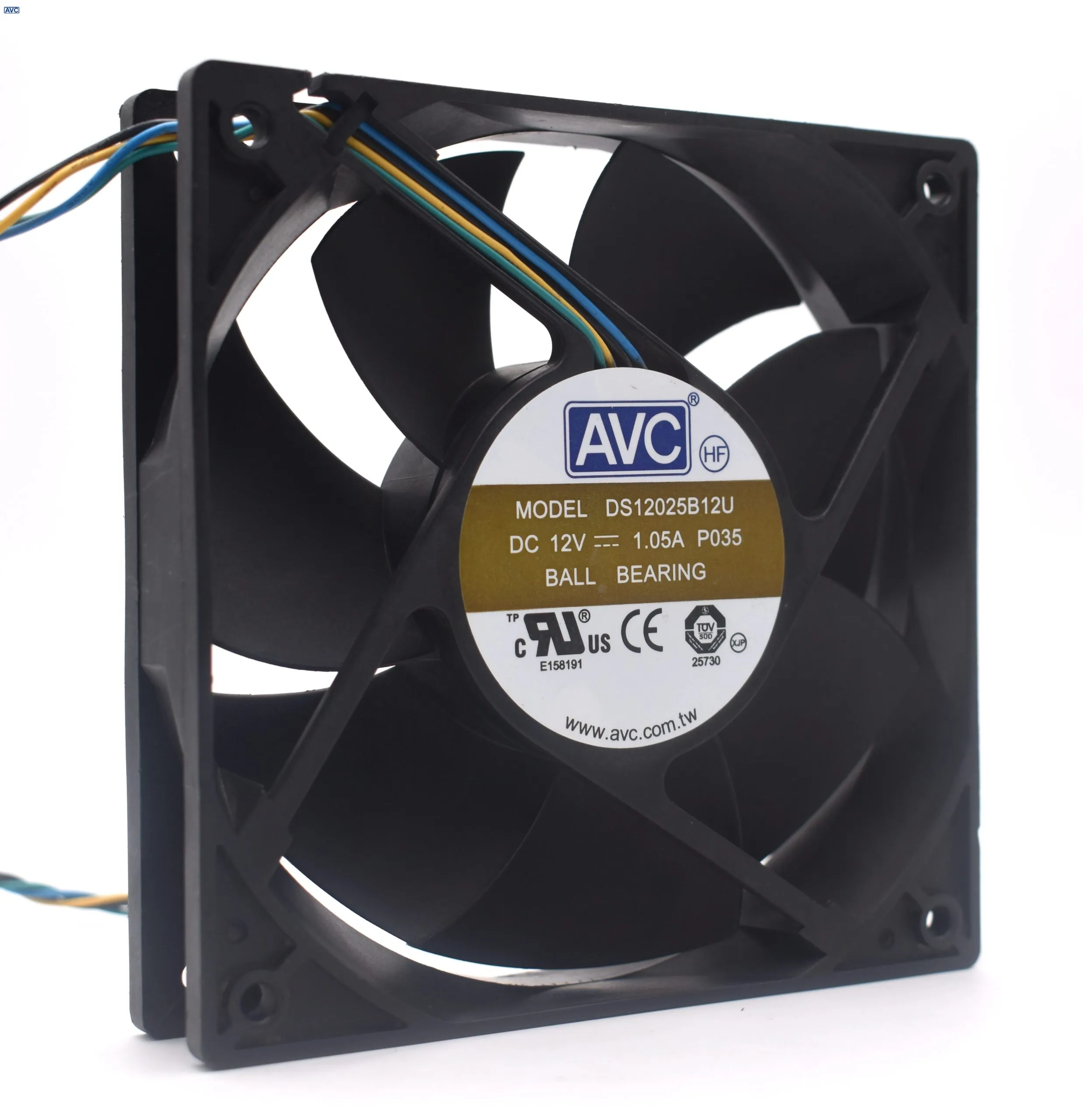 AVC DS12025B12U 12V 1.05A cooling fan AVC DS12025B12U 12V 1.05A cooling fan