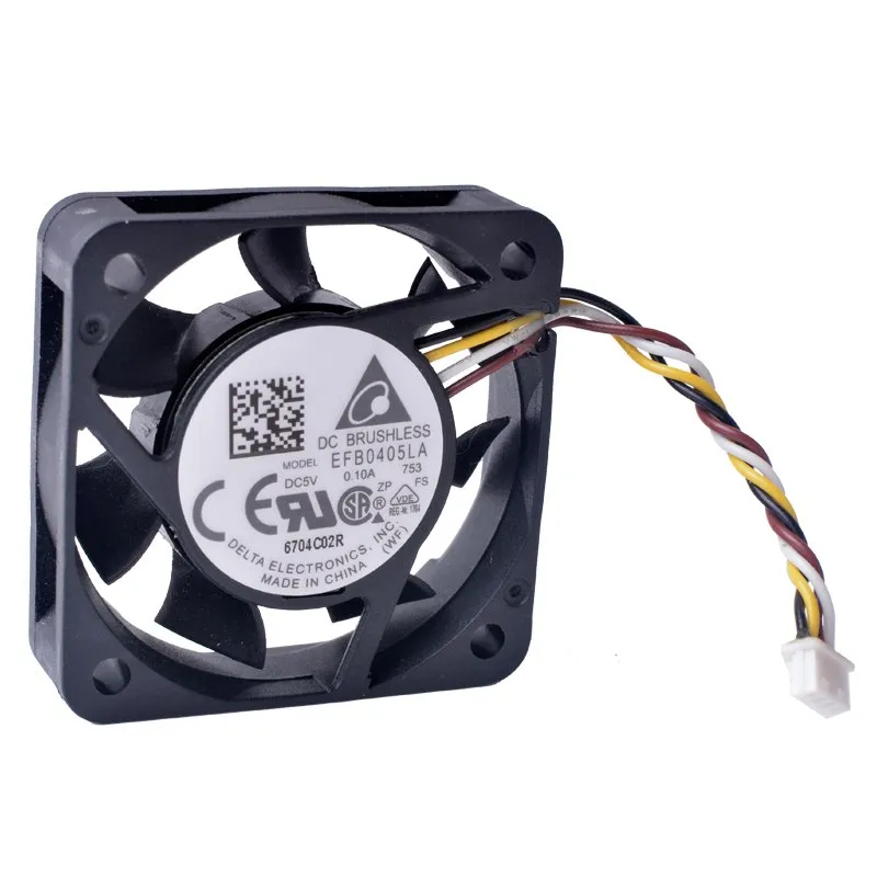 DELTA EFB0405LA 5V 0.10A 4CM silent ball fan DELTA EFB0405LA 5V 0.10A 4CM silent ball fan