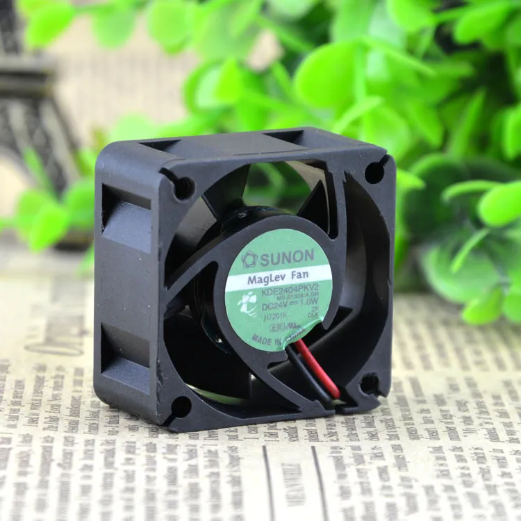 Sunon KDE2404PKV2 24V 0.8W 40 4CM axial case cooling fan Sunon KDE2404PKV2 24V 0.8W 40 4CM axial case cooling fan