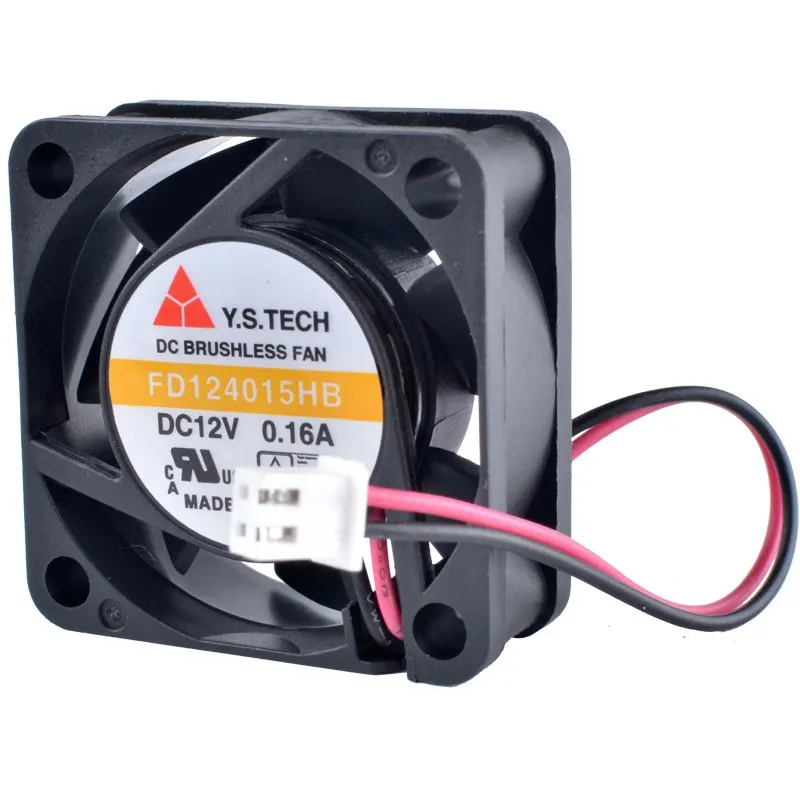 Y.S.TECH FD124015HB 12V 0.16A Double ball bearing cooling fan Y.S.TECH FD124015HB 12V 0.16A Double ball bearing cooling fan