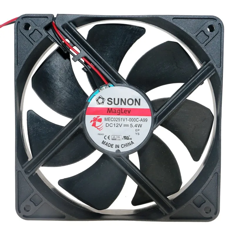 SUNON MEC0251V1-000C-A99 DC12V 5.4W Double ball bearing cooling fan SUNON MEC0251V1-000C-A99 DC12V 5.4W Double ball bearing cooling fan