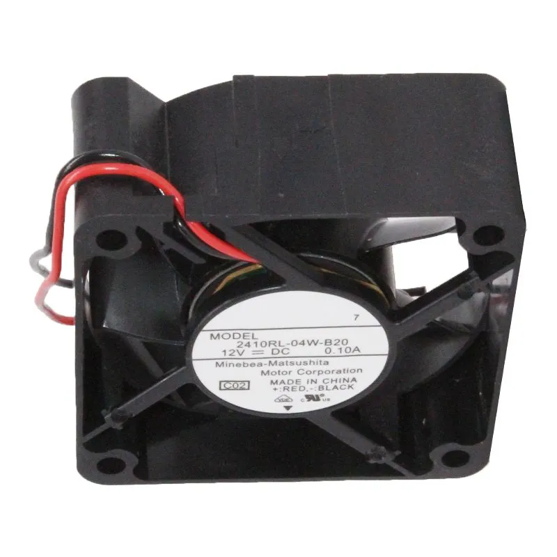 NMB 2410RL-04W-B20 6cm 60mm 60x60x25mm DC 12V 0.10A Double ball bearing silent cooling fan NMB 2410RL-04W-B20 6cm 60mm 60x60x25mm DC 12V 0.10A Double ball bearing silent cooling fan