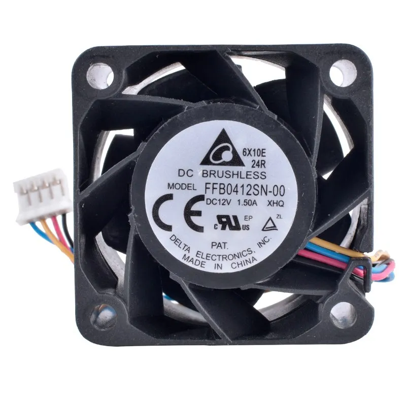 DELTA FFB0412SN-00 12V 1.50A double ball cooling fan DELTA FFB0412SN-00 12V 1.50A double ball cooling fan