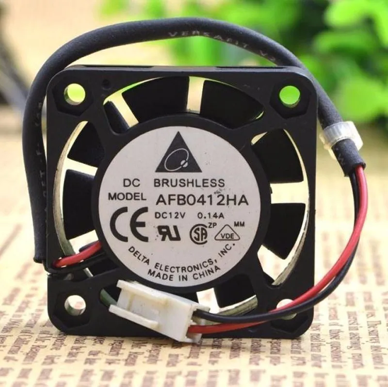 Delta AFB0412HA 4cm DC12V 0.14A Mini Micro Axial Cooling Fan Delta AFB0412HA 4cm DC12V 0.14A Mini Micro Axial Cooling Fan