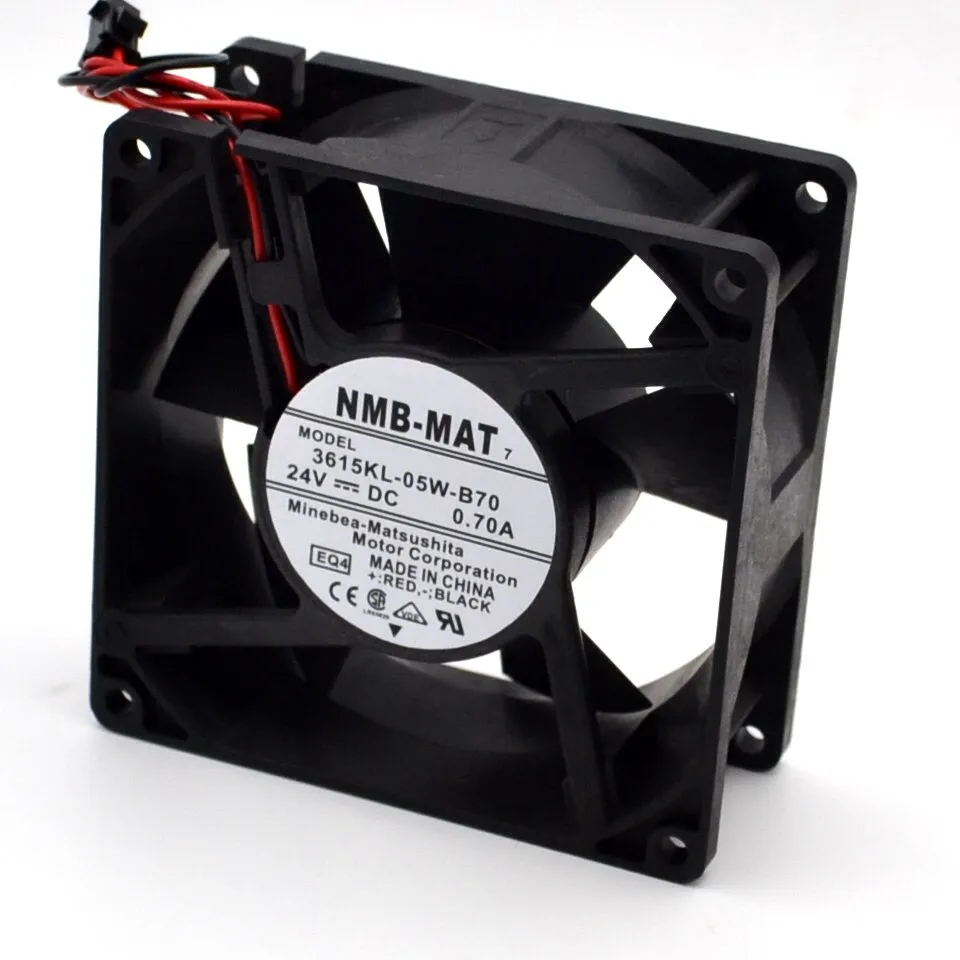 NMB 3615KL-05W-B70 24V 0.7A 9cm ABB inverter fan NMB 3615KL-05W-B70 24V 0.7A 9cm ABB inverter fan