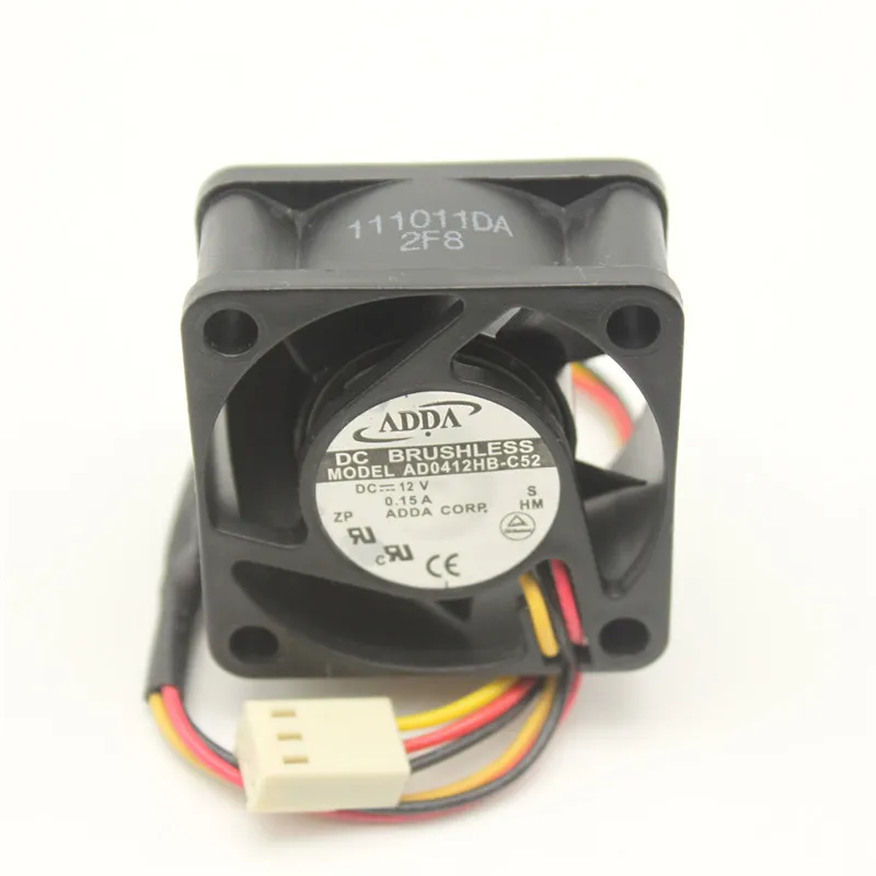 Adda AD0412HB-C52 DC12V 0.15A Inverter Server Double Ball 3-Wires Cooling fan Adda AD0412HB-C52 DC12V 0.15A Inverter Server Double Ball 3-Wires Cooling fan