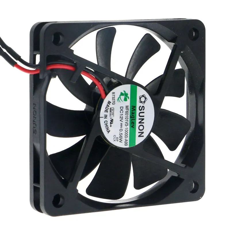 SUNON MF60101V3-10000-A99 DC12V 0.56W Ultra-quiet cooling fan SUNON MF60101V3-10000-A99 DC12V 0.56W Ultra-quiet cooling fan