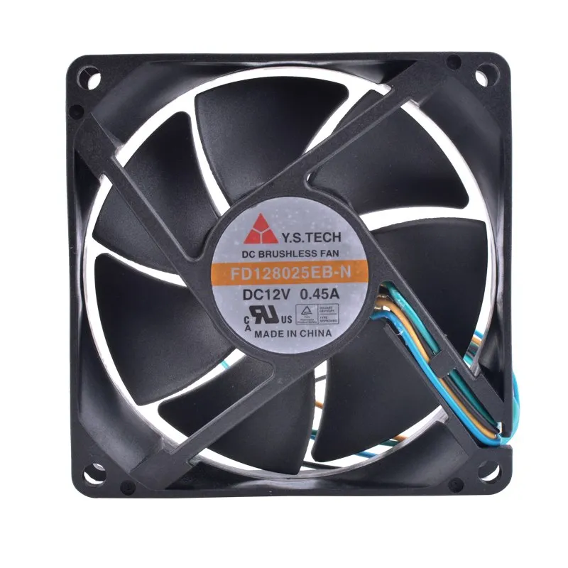 Y.S.TECH FD128025EB-N DC12V 0.45A cooling fan Y.S.TECH FD128025EB-N DC12V 0.45A cooling fan