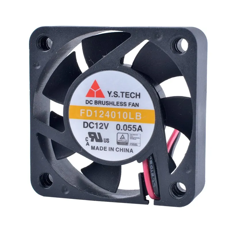 Y.S.TECH FD124010LB 12V 0.055A Double ball bearing cooling fan Y.S.TECH FD124010LB 12V 0.055A Double ball bearing cooling fan