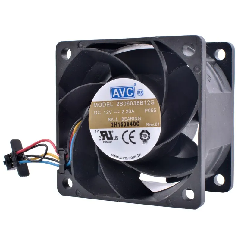 AVC 2B06038B12G DC12V 2.20A ball bearing cooling fan AVC 2B06038B12G DC12V 2.20A ball bearing cooling fan