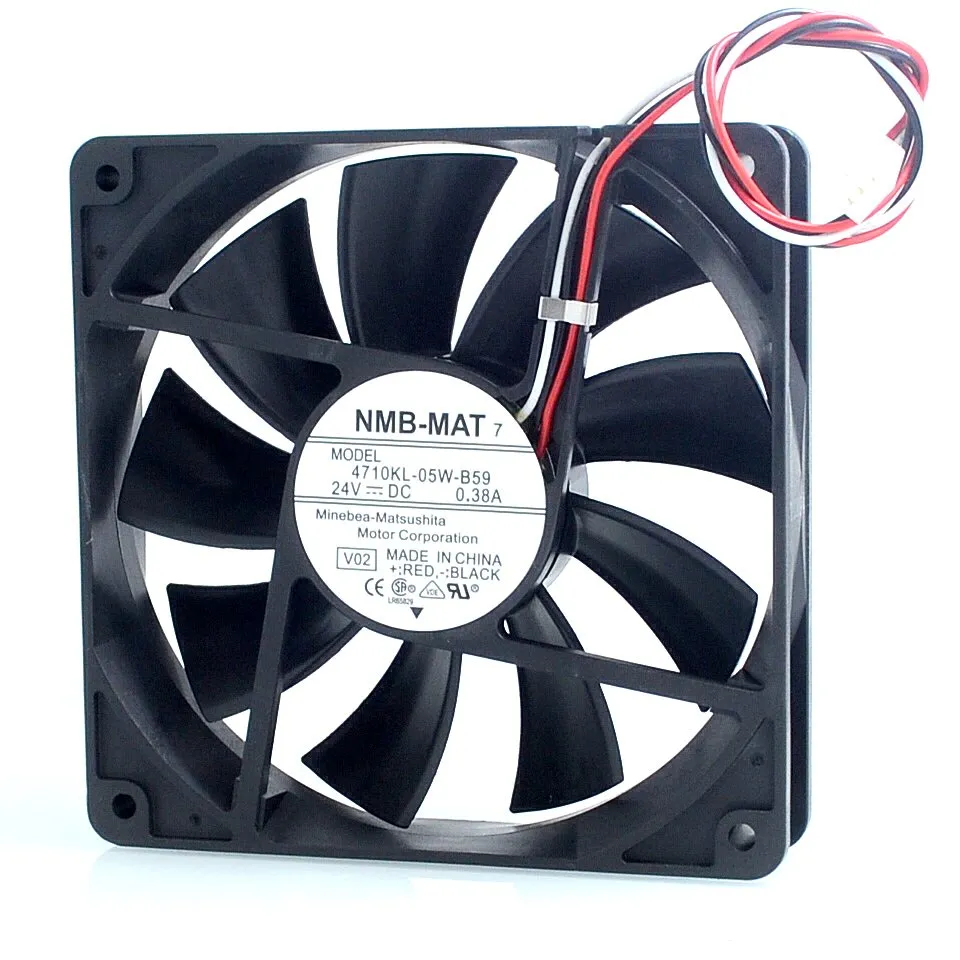 NMB 4710KL-05W-B59 12CM 24V 0.38A inverter fan NMB 4710KL-05W-B59 12CM 24V 0.38A inverter fan