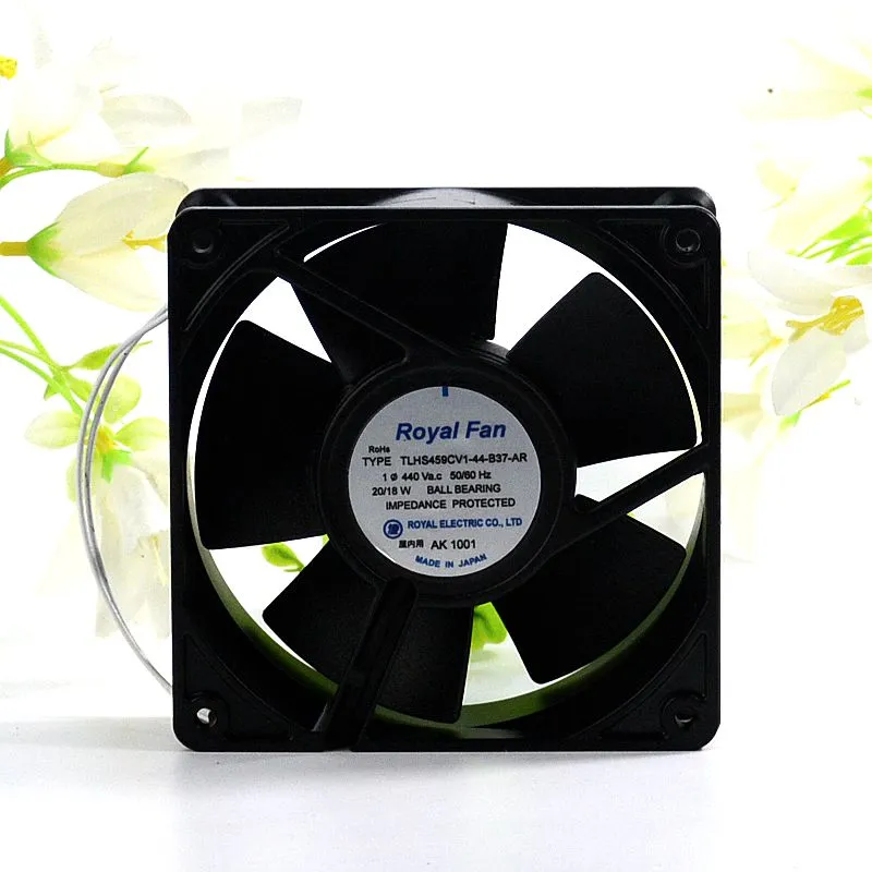 Royal Fan TLHS459CV1-44-B37-AR 440VAC 18W cooling fan Royal Fan TLHS459CV1-44-B37-AR 440VAC 18W cooling fan