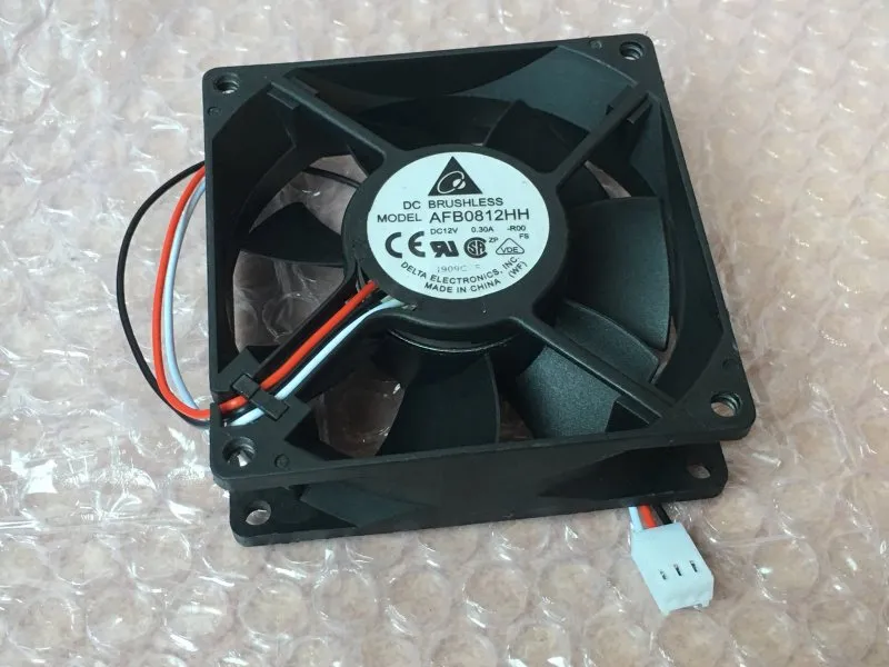 Delta AFB0812HH 8CM DC12V 0.30A Server Inverter Cooling fan Delta AFB0812HH 8CM DC12V 0.30A Server Inverter Cooling fan