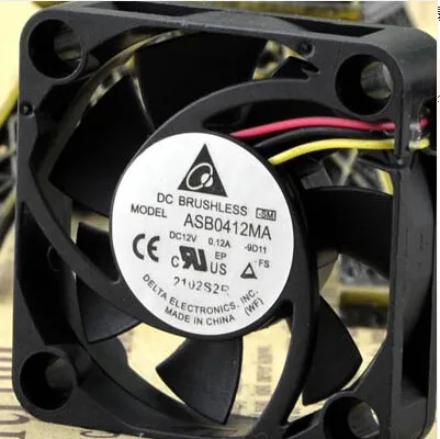 Delta ASB0412MA 12V 0.10A 4CM 3-lines radiating device fan Delta ASB0412MA 12V 0.10A 4CM 3-lines radiating device fan