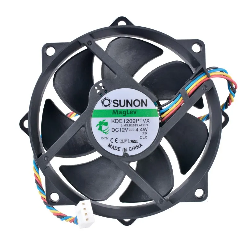 SUNON KDE19PTVX DC12V 4.4W CPU 4pin PWM cooling fan SUNON KDE19PTVX DC12V 4.4W CPU 4pin PWM cooling fan