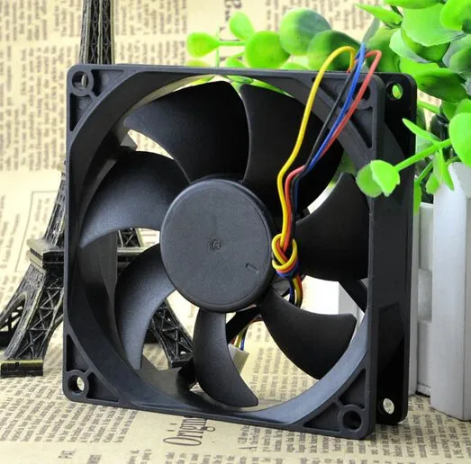 AVC DS09225R12HPFAF 12V 0.41A 4 wire PWM CPU cooling chassis fan AVC DS09225R12HPFAF 12V 0.41A 4 wire PWM CPU cooling chassis fan