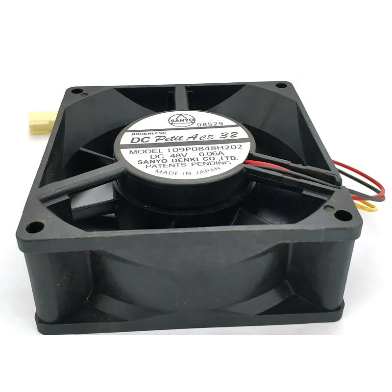 Sanyo 109P0848H202 48V 0.06A 8CM cooling Fan Sanyo 109P0848H202 48V 0.06A 8CM cooling Fan