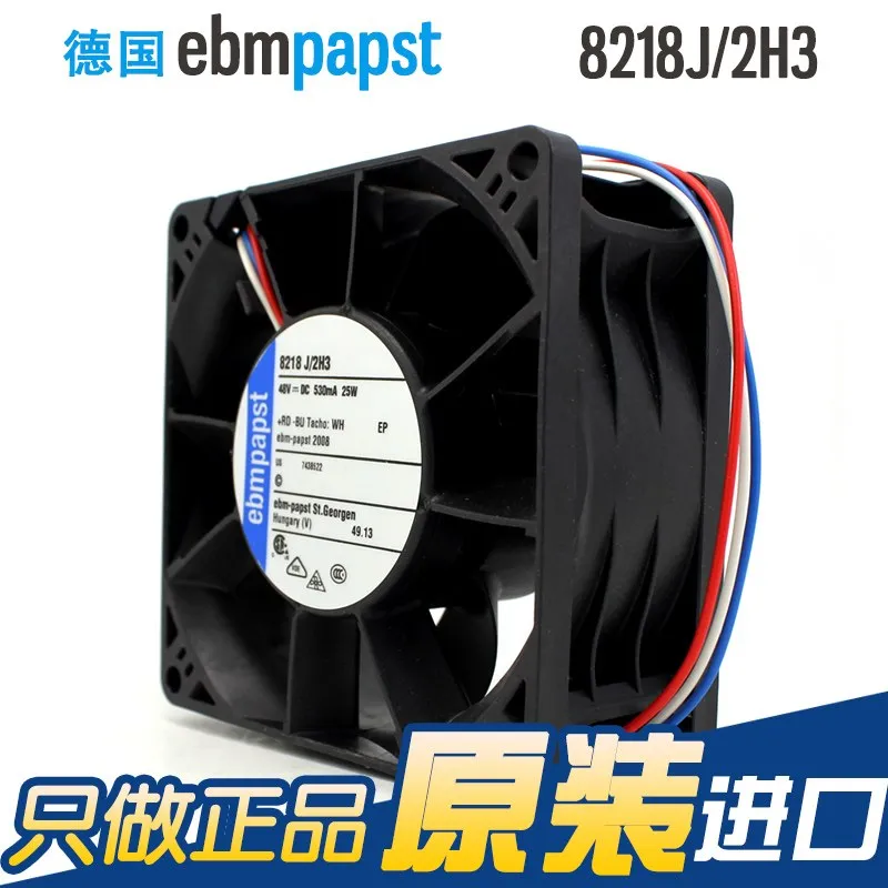 ebmpapst 8218J/2H3 48V 0.53A server DC cooling fan ebmpapst 8218J/2H3 48V 0.53A server DC cooling fan