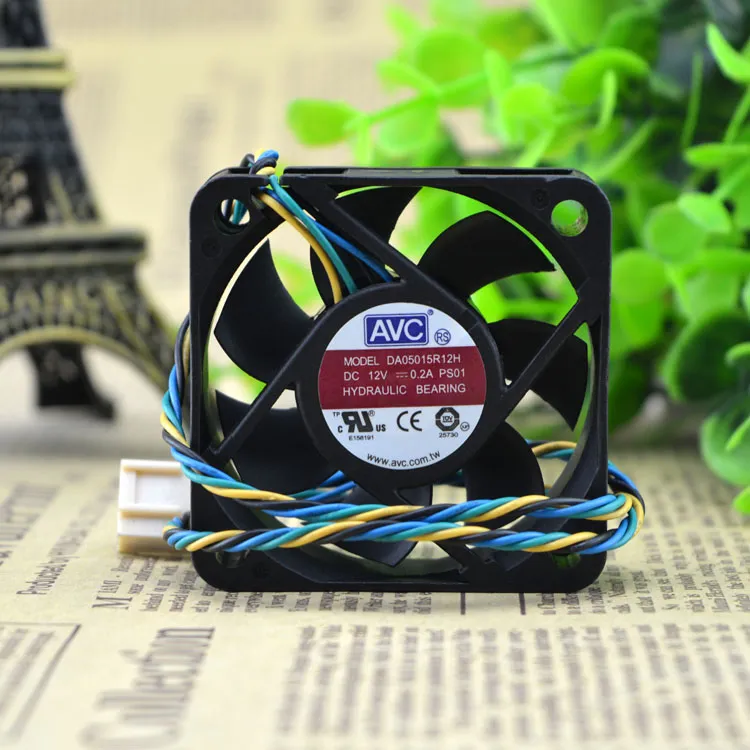 AVC DA05015R12H 12v 0.2A four-wire PWM cooling fan AVC DA05015R12H 12v 0.2A four-wire PWM cooling fan