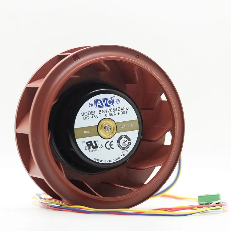 AVC BN12054B48U P001 48V 0.66A Centrifuge 4PIN cooling fan AVC BN12054B48U P001 48V 0.66A Centrifuge 4PIN cooling fan