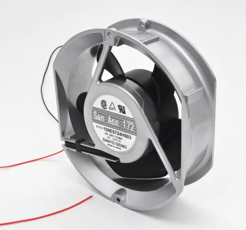 SANYO 109E5724H503 DC24V 0.58A 2pin Double ball fan SANYO 109E5724H503 DC24V 0.58A 2pin Double ball fan