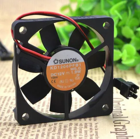 SUNON KD16PFB1 12V 1.9W ultra thin ball cooling fan SUNON KD16PFB1 12V 1.9W ultra thin ball cooling fan