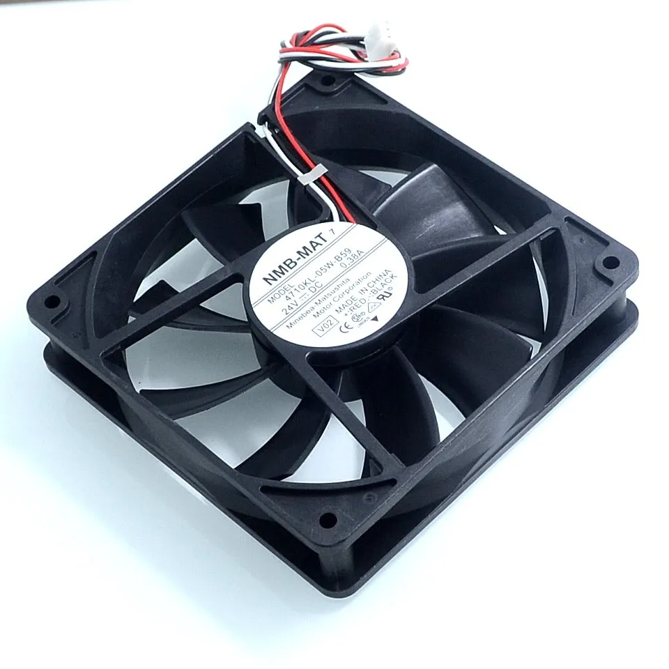NMB 4710KL-05W-B59 12CM 24V 0.38A inverter fan NMB 4710KL-05W-B59 12CM 24V 0.38A inverter fan