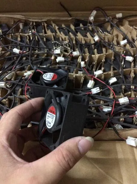 SUNON PMD2406PTBX-A DC24V 4.7W 2-Wire High Current Cooling Fan SUNON PMD2406PTBX-A DC24V 4.7W 2-Wire High Current Cooling Fan