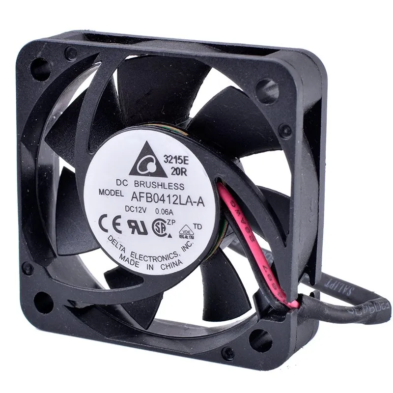 Delta AFB0412LA-A DC12V 0.06A Double ball bearing cooling fan Delta AFB0412LA-A DC12V 0.06A Double ball bearing cooling fan
