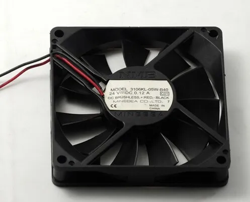 MNB 3106KL-05W-B40 24V 0.12A 8CM 80*80*15 frequency second-line fan MNB 3106KL-05W-B40 24V 0.12A 8CM 80*80*15 frequency second-line fan