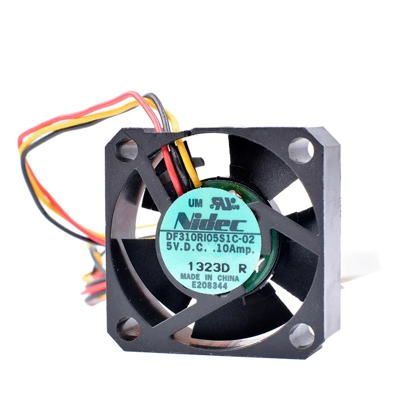 Nidec DF310RI05S1C-02 DC5V 0.10A small instrument equipment cooling fan Nidec DF310RI05S1C-02 DC5V 0.10A small instrument equipment cooling fan
